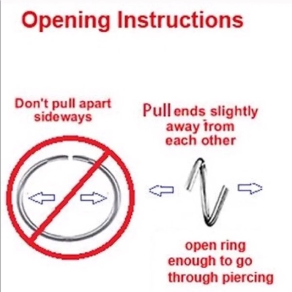 20G 14K Gold Nose Ring or Cartilage Hoop Earring with 925 Sterling Silver Moon - Picture 4 of 7